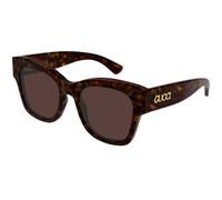 Gucci Femme GG1789S 002 Lunettes de soleil Acétate Havane Marron Papillon