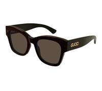 Gucci Femme GG1789S 004 Lunettes de soleil Acétate Marron Marron Papillon