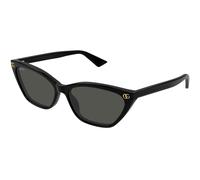 Gucci Femme GG1815S 001 Lunettes de soleil Acétate Noir Gris Cat Eye