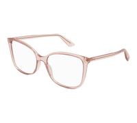 Gucci Femme Gucci GG0026O 013 Montures optiques Rose Transparent Cat Eye