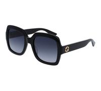 Gucci Femme Gucci GG0036SN 001 Lunettes de soleil Acétate Noir Gris Carré Normale Ombré