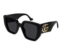 Gucci Femme Gucci GG0956S 003 Lunettes de soleil Acétate Noir Gris Carré Normale