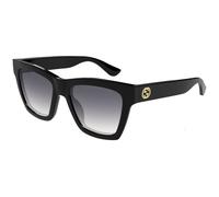 Gucci Femme Gucci GG1714S 001 Lunettes de soleil Injecté Noir Gris Cat Eye
