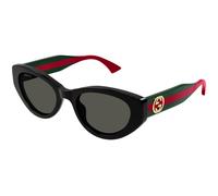 Gucci Femme Gucci GG1862S 001 Lunettes de soleil Acétate Noir Gris Cat Eye