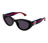 Gucci Femme Gucci GG1862S 004 Lunettes de soleil Acétate Noir Violet Cat Eye