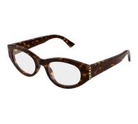 Gucci Femme Gucci GG2041O 002 Montures optiques Acétate La Havane Transparent Ronde