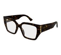Gucci Femme Gucci GG2042O 002 Montures optiques Acétate La Havane Transparent Papillon