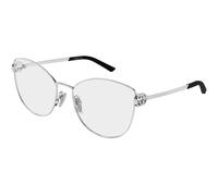 Gucci Femme Gucci GG2049O 003 Montures optiques Métal Argent Transparent Papillon