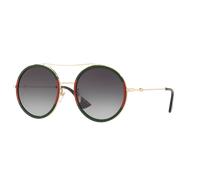 Gucci Femme Sunglass GG0061S - Couleur du Monture: Écaille de tortue Or, Couleur de Lentille: Vert
