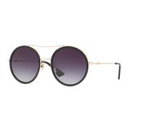 Gucci Femme Sunglass GG0061S - Couleur du Monture: Or, Couleur de Lentille: Gris