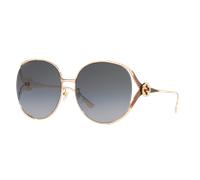 Gucci Femme Sunglass GG0225S - Couleur du Monture: Or Incolore, Couleur de Lentille: Dégradé Gris