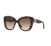 Gucci Femme Sunglass GG0327S - Couleur du Monture: Écaille, Couleur de Lentille: Brun