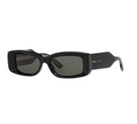 Gucci Femme Sunglass GG1528S - Couleur du Monture: Noir, Couleur de Lentille: Gris