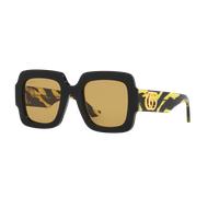 Gucci Femme Sunglass GG1547S - Couleur du Monture: Noir, Couleur de Lentille: Brun