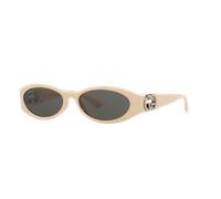 Gucci Femme Sunglass GG1660S - Couleur du Monture: Ivoire, Couleur de Lentille: Gris