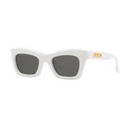 Gucci Femme Sunglass GG1773S - Couleur du Monture: Blanc, Couleur de Lentille: Gris