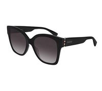Gucci Femme GG0459S 001 Lunettes de soleil Plastique Noir Gris Carré Normale