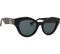 Gucci Lunettes pour femme, Noir-noir-gris, 51