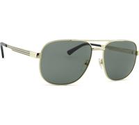 Gucci Homme Sunglass GG1223S - Couleur du Monture: Or, Couleur de Lentille: Gris