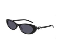 Gucci Gg1680s Lunettes de Soleil, Noir/Gris, 54 Femmes