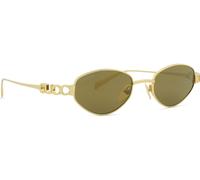 Gucci Femme Gucci GG1935S 003 Lunettes de soleil Métal Or Bronze Géométrique