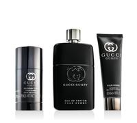 Gucci Guilty Pour Homme EDP 90 ml + DST 75 ml + Gel douche 50 ml variante Bordo Cover With Stars