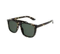 Gucci Homme GG1039S 002 Lunettes de soleil Acétate Havane Vert Pilote Normale