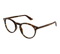 Gucci Homme Gucci GG0121O 002 Montures optiques Acétate Havane Transparent Ronde