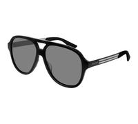 Gucci Homme Gucci GG0688S 001 Lunettes de soleil Acétate Noir Gris Pilote