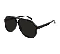 Gucci Homme Gucci GG1042S 001 Lunettes de soleil Acétate Noir Gris Pilote Normale