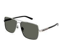Gucci Homme Gucci GG1289S 001 Lunettes de soleil Métal Ruthénium Pilote