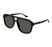 Gucci Homme Gucci GG1494S 001 Lunettes de soleil Acétate Noir Gris Pilote