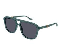 Gucci Homme Gucci GG1494S 003 Lunettes de soleil Acétate Vert Gris Pilote