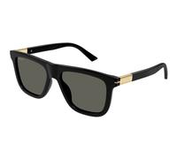 Gucci Homme Gucci GG1502S 001 Lunettes de soleil Acétate Noir Gris Carré