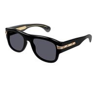 Gucci Homme Gucci GG1517S 001 Lunettes de soleil Acétate Noir Gris Carré