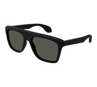 Gucci Homme Gucci GG1570S 001 Lunettes de soleil Injecté Noir Gris Carré
