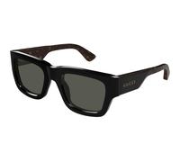 Gucci Homme Gucci GG1668S 001 Lunettes de soleil Acétate Noir Gris Carré