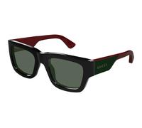Gucci Homme Gucci GG1668S 003 Lunettes de soleil Acétate Noir Vert Carré
