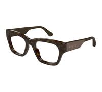 Gucci Homme Gucci GG1669O 008 Montures optiques Acétate La Havane Transparent Carré