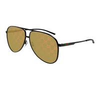 Gucci Homme Gucci GG1677S 005 Lunettes de soleil Métal Noir Pilote