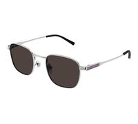 Gucci Homme Gucci GG1876S 003 Lunettes de soleil Métal Argent Gris Ronde