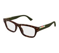 Gucci Homme Gucci GG2091O 008 Montures optiques Acétate La Havane Transparent Carré
