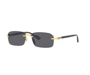 Gucci Homme Sunglass GG1221S - Couleur du Monture: Or, Couleur de Lentille: Gris