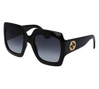 Lunettes de soleil Gucci Gg0053sn col. 001 Femme Oversize Noir