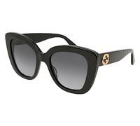 Gucci GG 0327S 001, Lunettes de soleil, Papillon, Femme, Noir