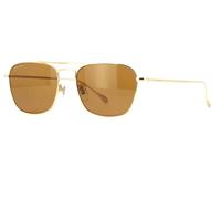 Gucci Lunettes De Soleil GG1183S 006 56 Monture Or Verres Marron Homme