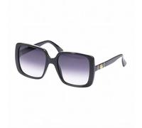 Gucci Lunettes de soleil pour femme, Noir-noir-gris, 56