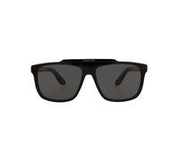 Gucci Lunettes pour homme, Noir-noir-gris, 58