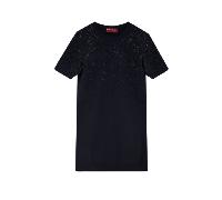 GUCCI robe courte femme en laine noire - S