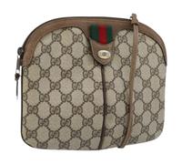 Gucci Vintage, Femme, Pre-owned, Beige, Taille: ONE Size Sac bandoulière GG Canvas Vintage Pre-owned